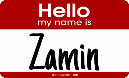 Hello my name is Zamin png download