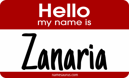 Hello my name is Zanaria png download