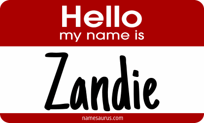 Hello my name is Zandie png download