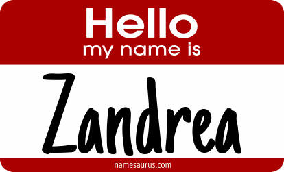 Hello my name is Zandrea png download