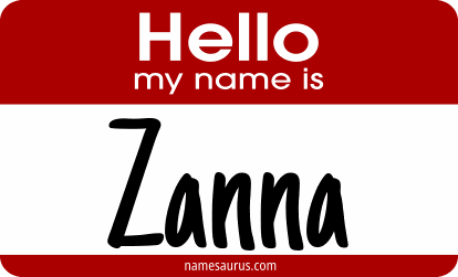 Hello my name is Zanna png download