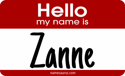 Hello my name is Zanne png download