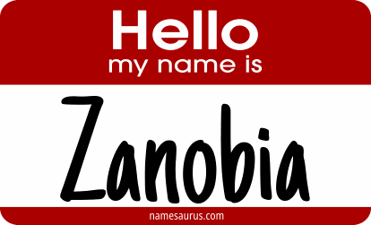 Hello my name is Zanobia png download