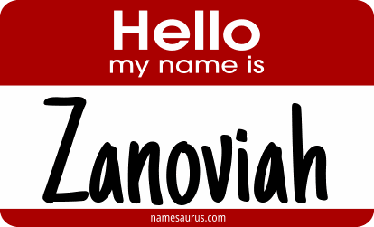 Hello my name is Zanoviah png download