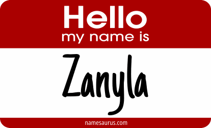 Hello my name is Zanyla png download