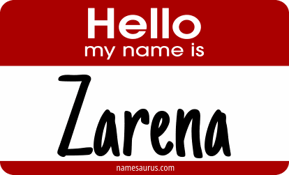 Hello my name is Zarena png download