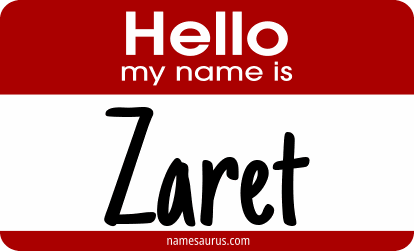 Hello my name is Zaret png download