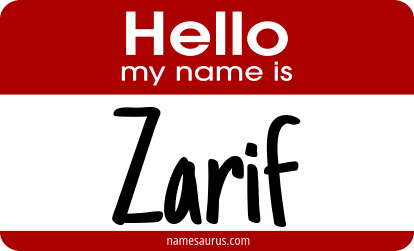Hello my name is Zarif png download