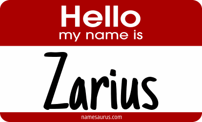 Hello my name is Zarius png download