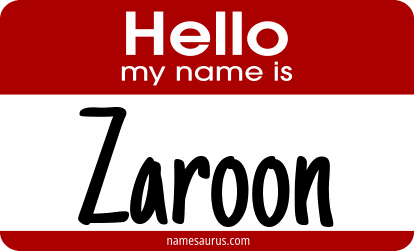 Hello my name is Zaroon png download