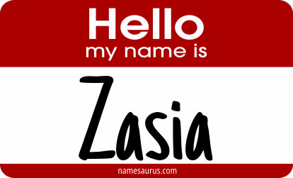 Hello my name is Zasia png download
