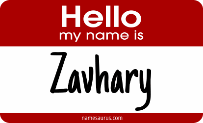 Hello my name is Zavhary png download