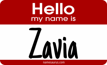 Hello my name is Zavia png download