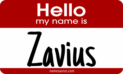 Hello my name is Zavius png download