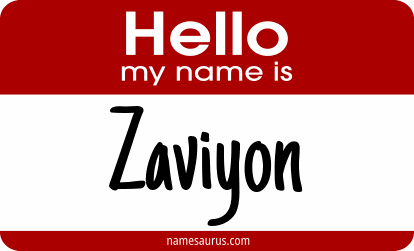 Hello my name is Zaviyon png download