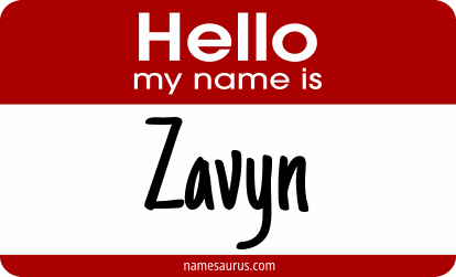 Hello my name is Zavyn png download