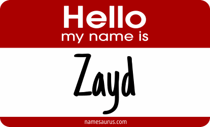 Hello my name is Zayd png download