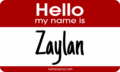 Hello my name is Zaylan png download