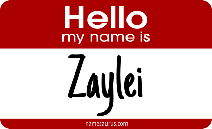Hello my name is Zaylei png download