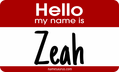 Hello my name is Zeah png download