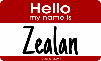 Hello my name is Zealan png download