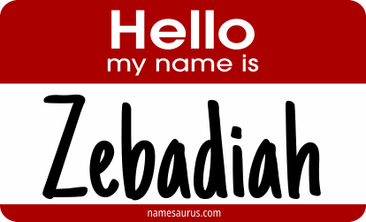 Hello my name is Zebadiah png download