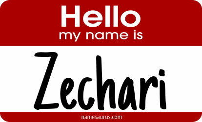 Hello my name is Zechari png download