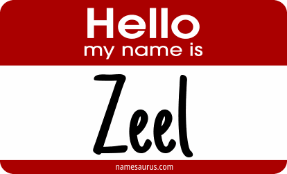 Hello my name is Zeel png download
