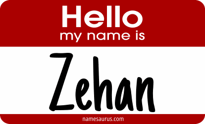 Hello my name is Zehan png download
