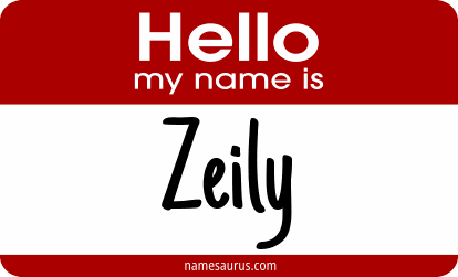 Hello my name is Zeily png download