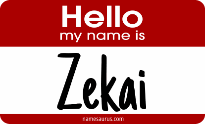 Hello my name is Zekai png download