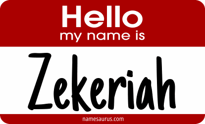 Hello my name is Zekeriah png download