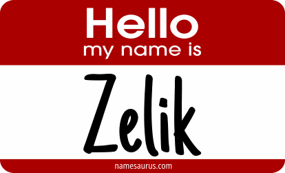 Hello my name is Zelik png download