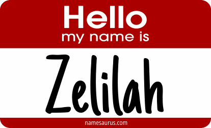 Hello my name is Zelilah png download