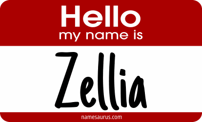 Hello my name is Zellia png download