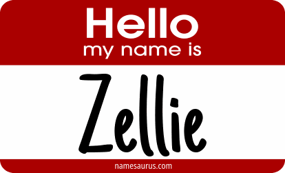 Hello my name is Zellie png download