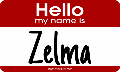 Hello my name is Zelma png download