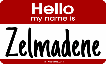 Hello my name is Zelmadene png download