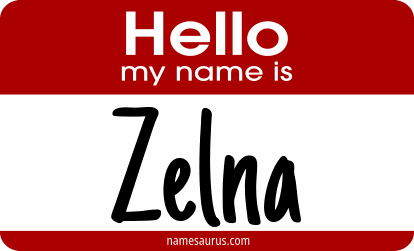 Hello my name is Zelna png download