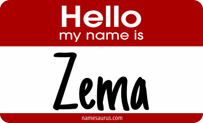 Hello my name is Zema png download