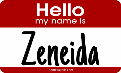 Hello my name is Zeneida png download