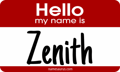 Hello my name is Zenith png download
