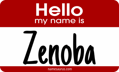 Hello my name is Zenoba png download