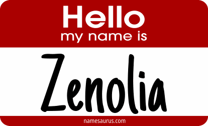 Hello my name is Zenolia png download