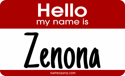 Hello my name is Zenona png download
