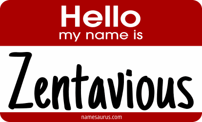 Hello my name is Zentavious png download