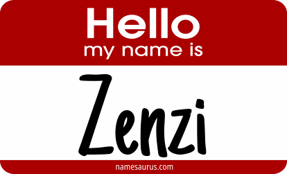 Hello my name is Zenzi png download