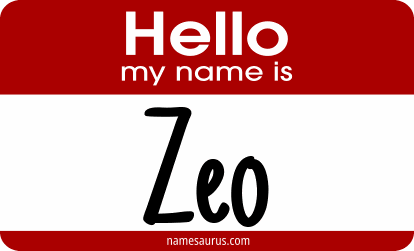 Hello my name is Zeo png download