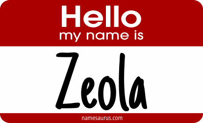 Hello my name is Zeola png download