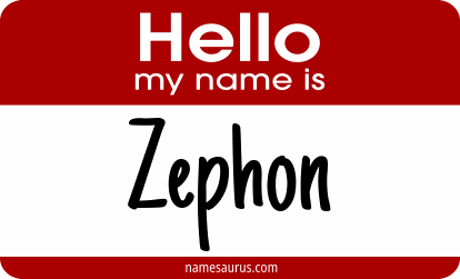 Hello my name is Zephon png download